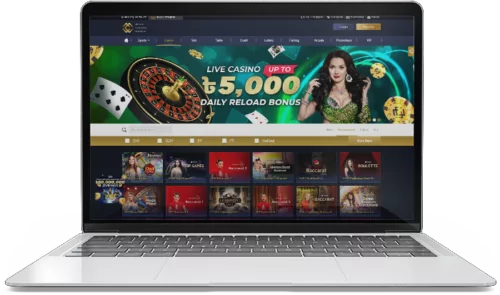 MCW Live Casino main page