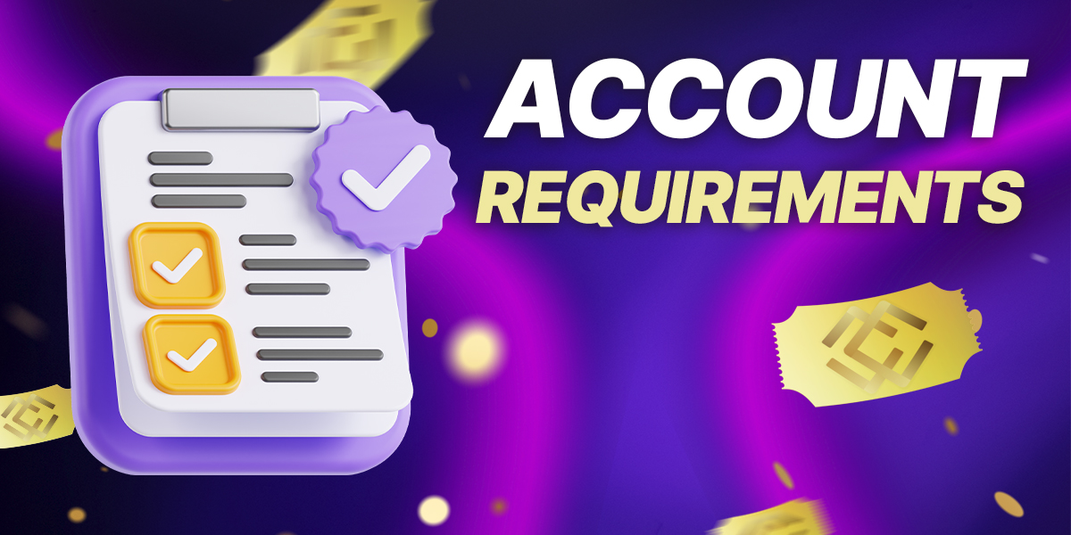 Requirements for users to register a new MCW account