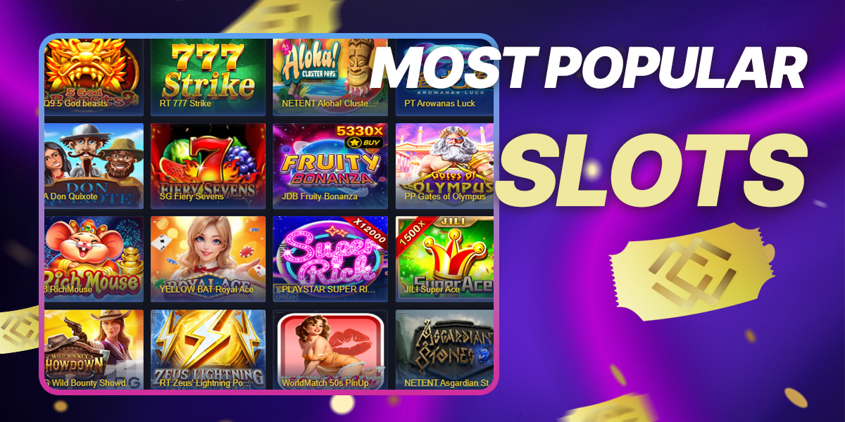  Most popular slots available on MCW Bangladesh website